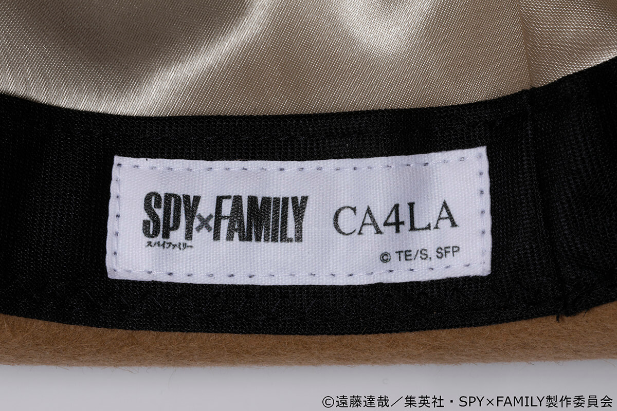 SPY×FAMILY」と帽子ブランド「CA4LA」のスーパーコラボが開始